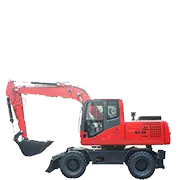 wheeled excavator ico