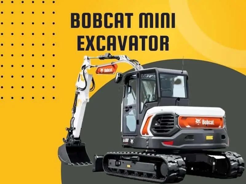 Bobcat mini excavator