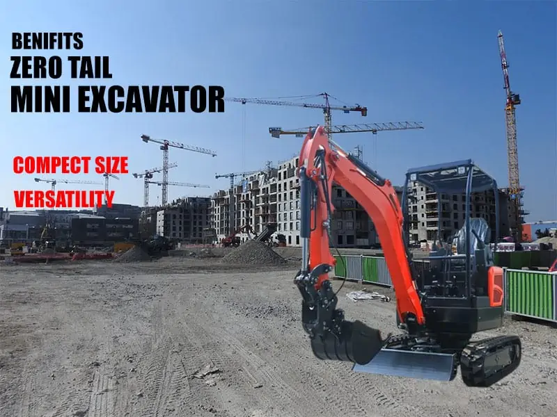 Benefits of a Zero Swing Mini Excavator