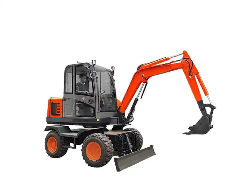 Low-cost Mini-wheeled excavators wholesale from China