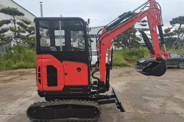 Small garden digger compact mini excavator digging for sale - Image 2