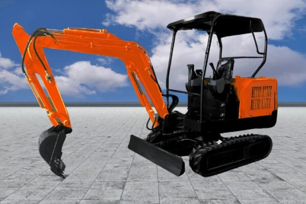 Small excavation equipment compact small excavator for sale free shipping