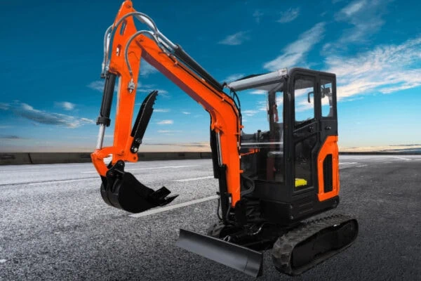 Small garden digger compact mini excavator digging for sale