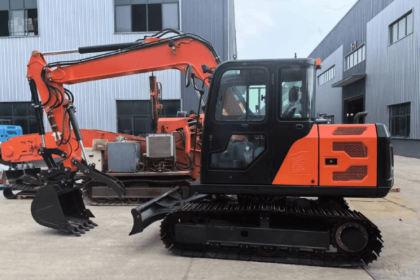 Steel tracks 9 ton midi excavator digger for sale quality guarantee - Image 2