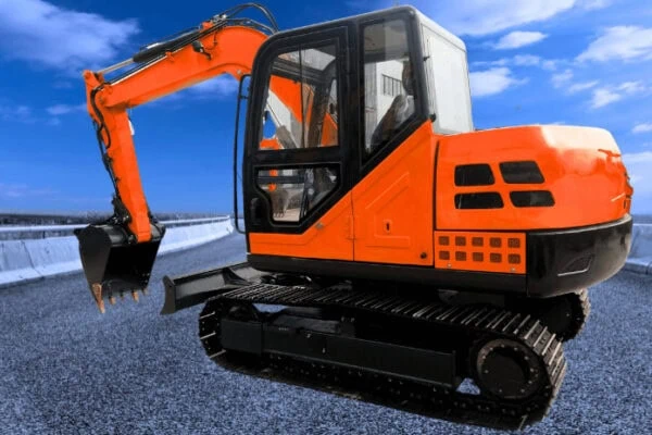 Steel tracks 9 ton midi excavator digger for sale quality guarantee