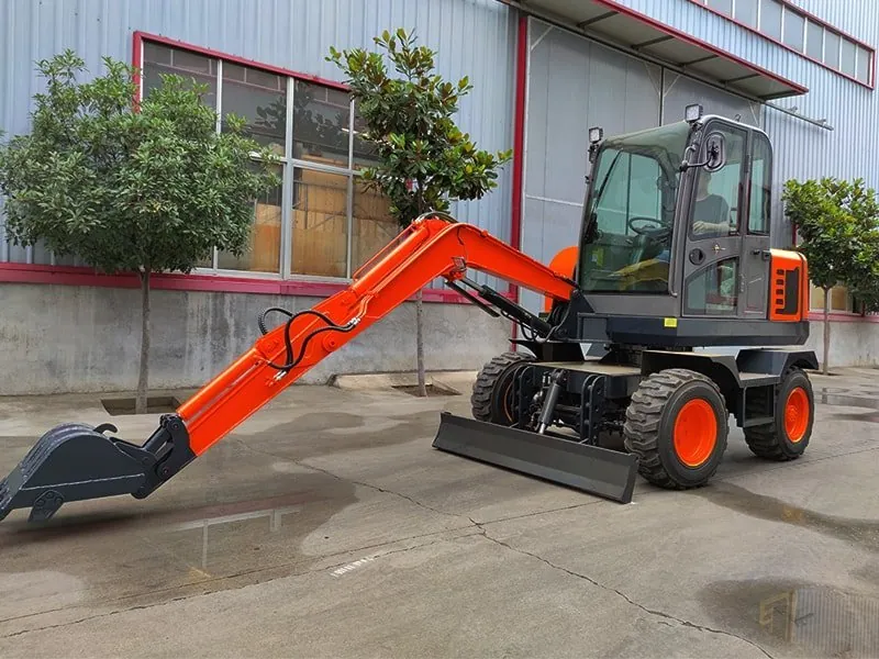 wheeled excavator HW40