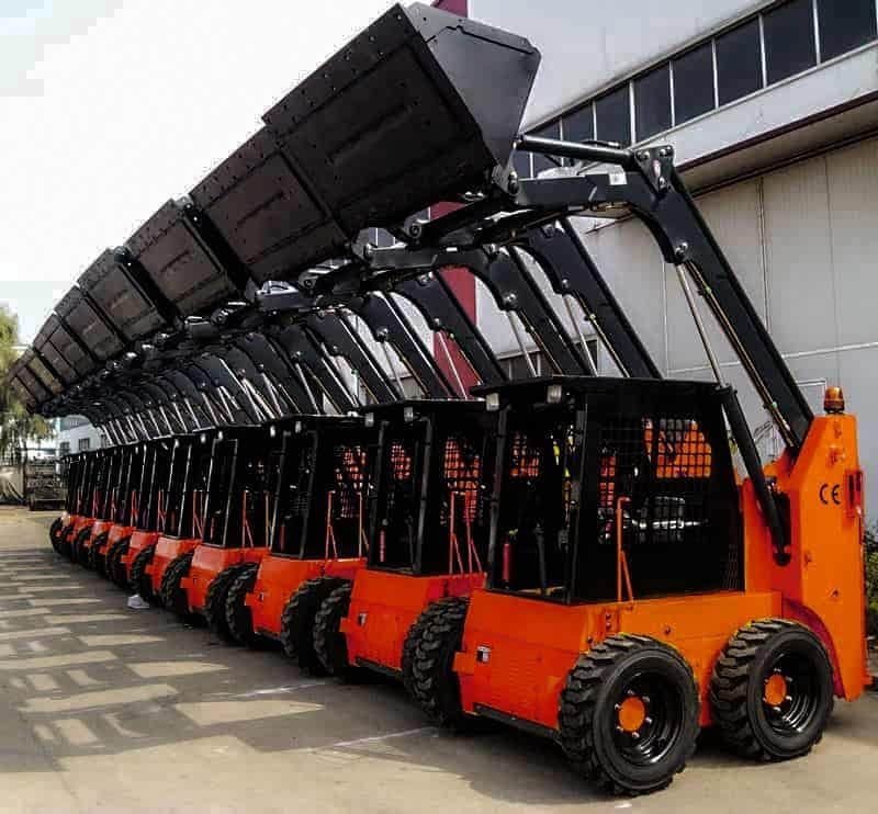 Hixen skid steer loader factory