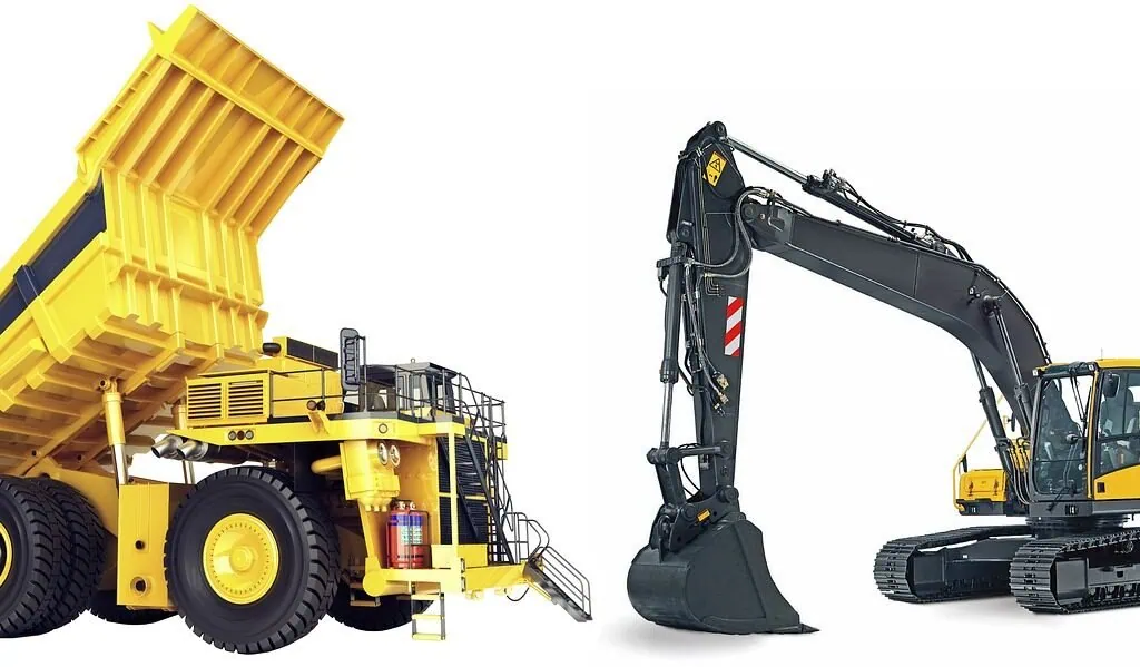 Zero Tail Swing Excavator