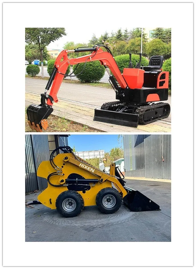 skid steer vs mini excavator