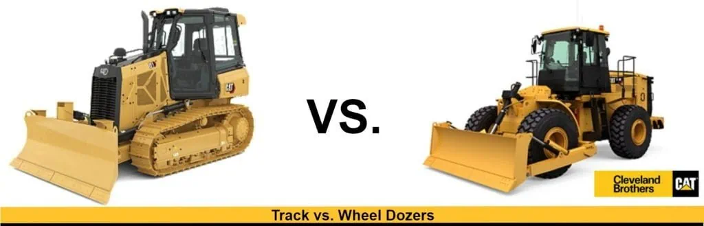 wheel dozer vs crawler dozer